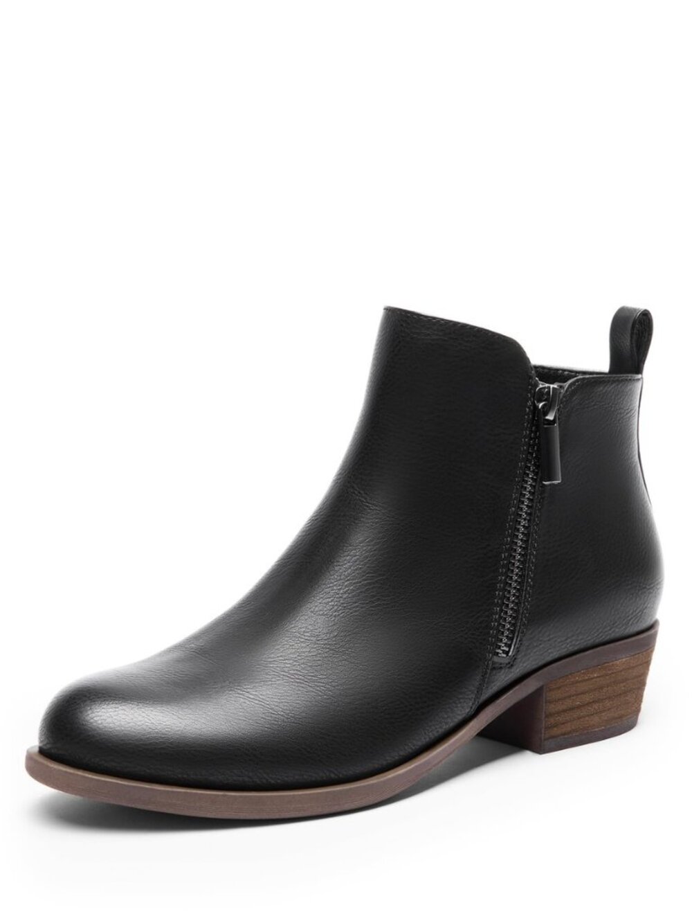 Women's Ankle Boots Low Chunky Heel Booties